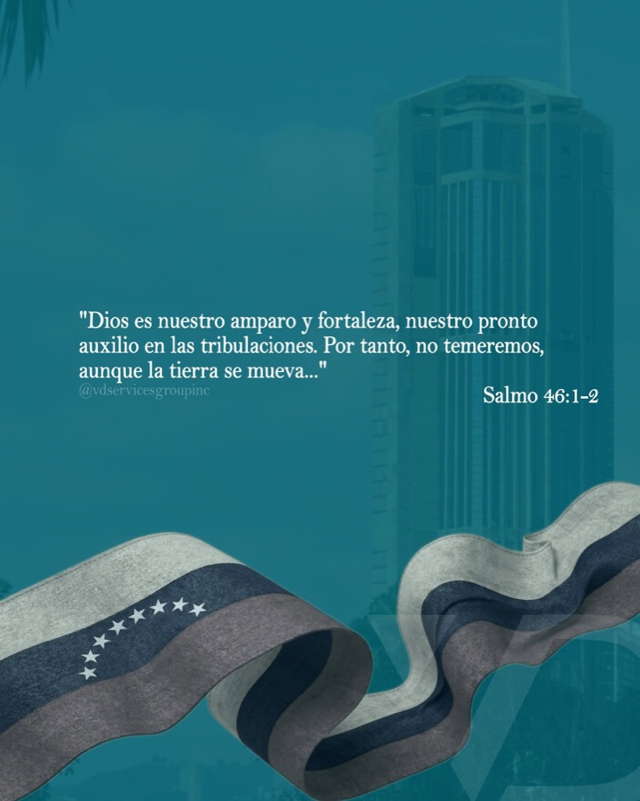 Dios es nuestro amparo y fortaleza 🙏